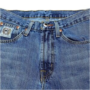 Cinch White Label Relaxed Fit Medium Stone Washed Jeans 30x36 Mens MB92834003